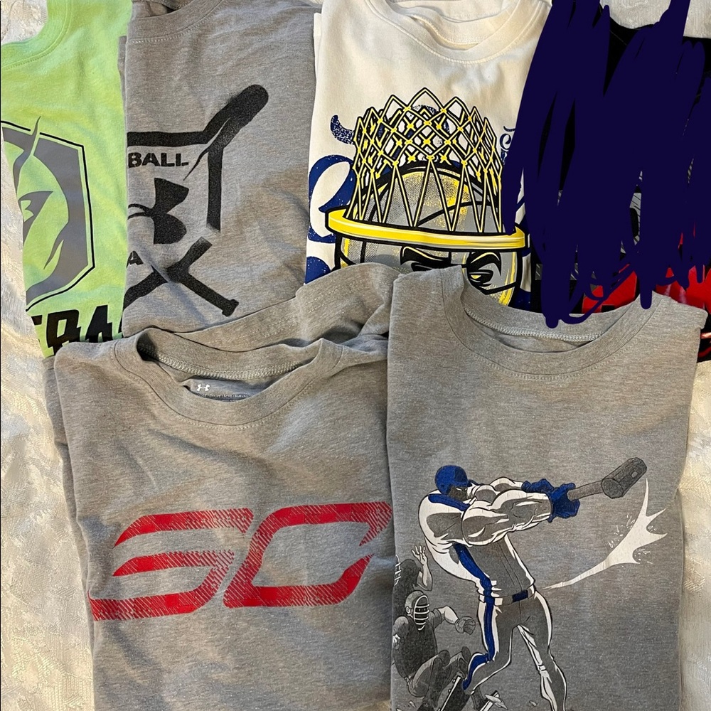 SOLD under armour shirt lot